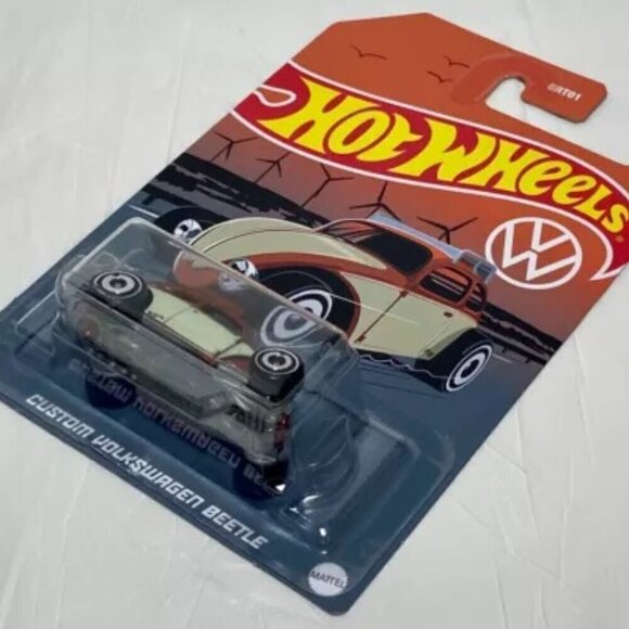 Hot Wheels Custom Volkswagen Beetle HW VW Series 6/8 GRT01 Diecast 1:64 NIP 2022 - Picture 2 of 9
